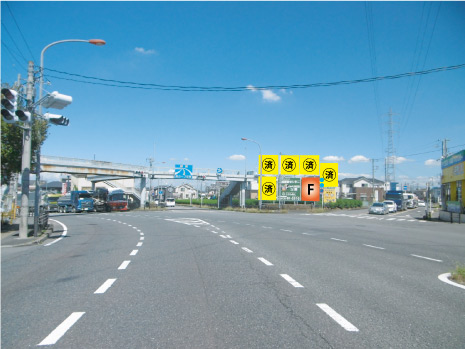 入間市・国道16号扇町屋（南）交差点F