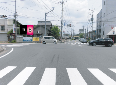 上尾市・上尾陸橋交差点B