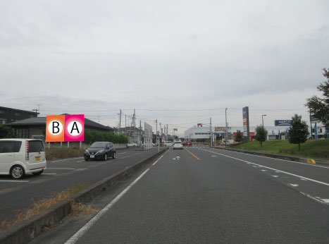 久喜市・アリオ鷲宮南側