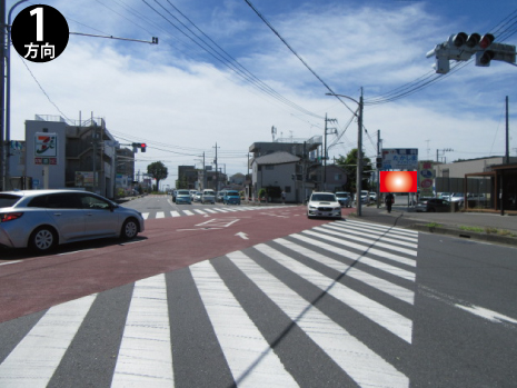 緑区・第二産業道路山崎交差点B