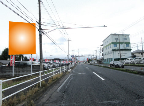 北本市・国道17号BP沿い中丸9丁目付近