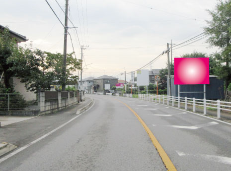 緑区・県道105号浦和大学裏手1