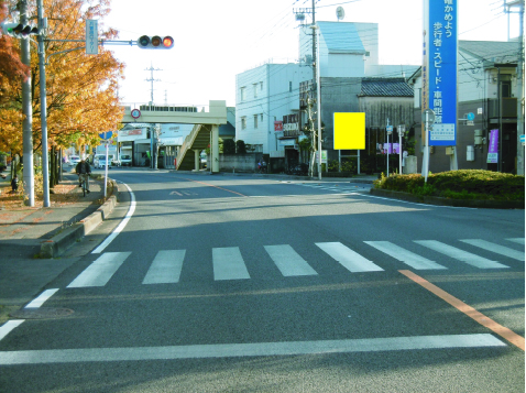 越谷市・足立越谷線瓦曽根交差点企画