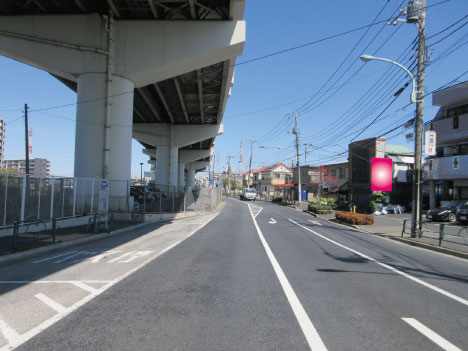 東京都足立区・県道102号神明内匠橋東交差点そば 東京都足立区・県道102号神明内匠橋東交差点そば