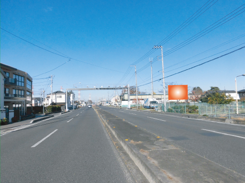 上尾市・富士見橋交差点手前(上尾駅方面) 上尾市・富士見橋交差点手前(上尾駅方面)