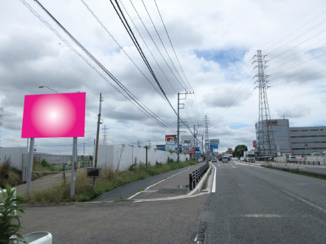 北本市・国道17号BP中丸８丁目(加納交差点手前)
