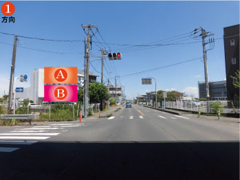 ふじみ野市・ 上福岡総合病院付近