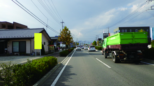 群馬県前橋市・県道2号線前橋大島駅入口手前 群馬県前橋市・県道2号線前橋大島駅入口手前