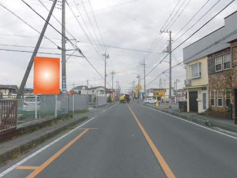 飯能市・国道299号 六道交差点先 飯能市・国道299号 六道交差点先