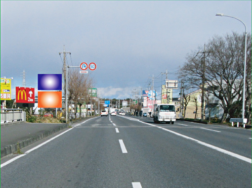 蓮田市・さいたま栗橋線下り蓮田市城 蓮田市・さいたま栗橋線下り蓮田市城