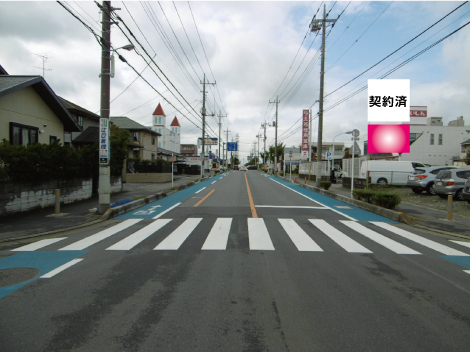 伊奈町・県道5号線 夢庵交差点手前 伊奈町・県道5号線 夢庵交差点手前