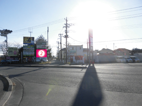 入間市 ・入間アウトレットモール16号出入口交差点(2) 入間市 ・入間アウトレットモール16号出入口交差点(2)