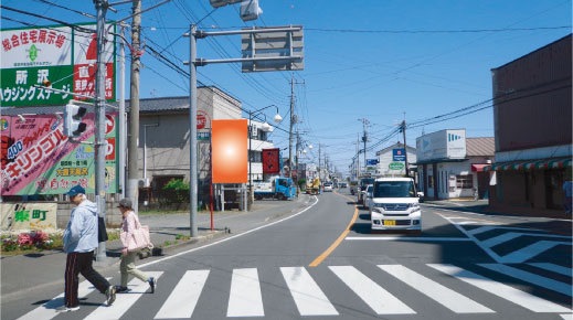 入間市 ・R463束2丁目横断歩道橋先 入間市 ・R463束2丁目横断歩道橋先
