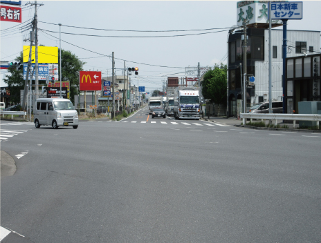 岩槻区・国道16号岩槻駅入口 東町二丁目交差点 岩槻区・国道16号岩槻駅入口 東町二丁目交差点