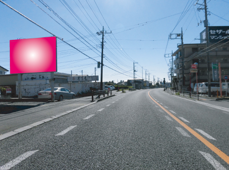 春日部市・国道4号線備後ダイソー前