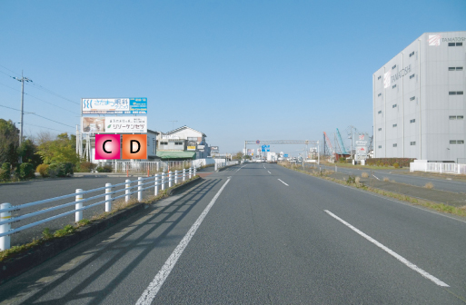 春日部市・国道16号春日部イオン駐車場出口 春日部市・国道16号春日部イオン駐車場出口