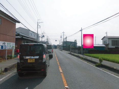 川越市・県道51号線氷川町交差点手前 川越市・県道51号線氷川町交差点手前