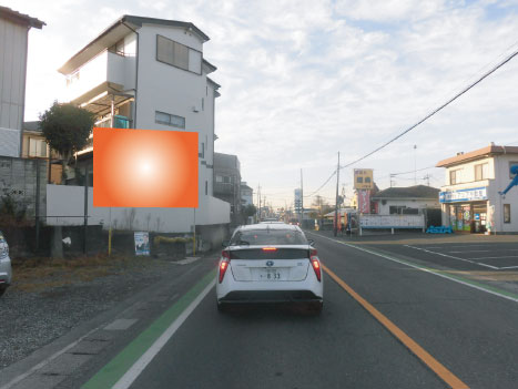 川越市・県道39号線(川越坂戸毛呂山線)小堤交差点先 川越市・県道39号線(川越坂戸毛呂山線)小堤交差点先