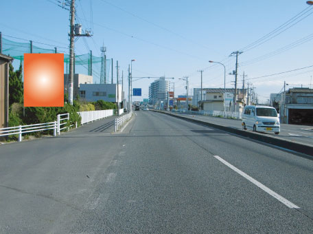 越谷市・4号BP大間野交差点先企画1 越谷市・4号BP大間野交差点先企画1