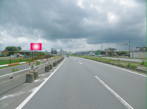 越谷市・R463バイパス新明町(北)交差点手前 越谷市・R463バイパス新明町(北)交差点手前