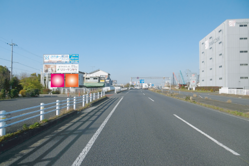 春日部市・国道１６号春日部イオン駐車場出口