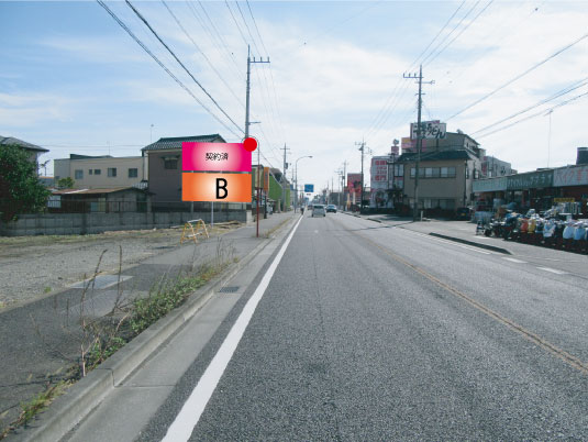 熊谷市・国道17号佐谷田 熊谷市・国道17号佐谷田