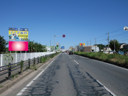 見沼区・国道16号 丸ケ崎交差点手前 見沼区・国道16号 丸ケ崎交差点手前