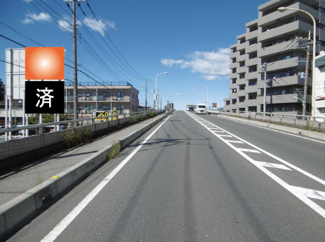 見沼区・ 第二産業道路東大宮陸橋