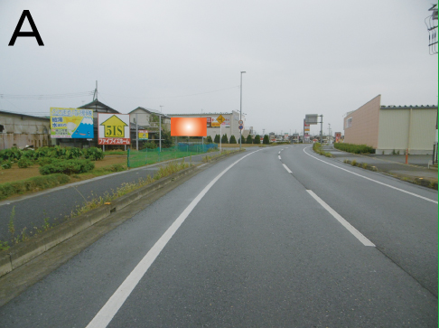 宮代町・ピアシティ手前 宮代町・ピアシティ手前