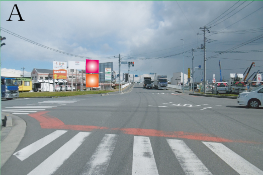 吉川市・野田橋東埼玉テクノポリス交差点 吉川市・野田橋東埼玉テクノポリス交差点