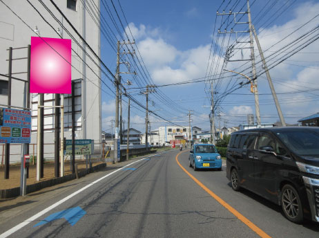 西区・さいたま春日部線プラザ入口交差点