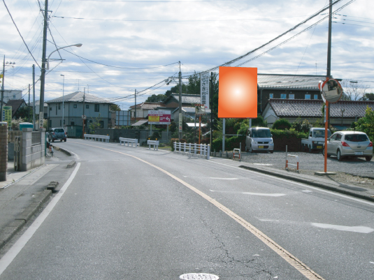 緑区・県道105号線　浦和大学裏手