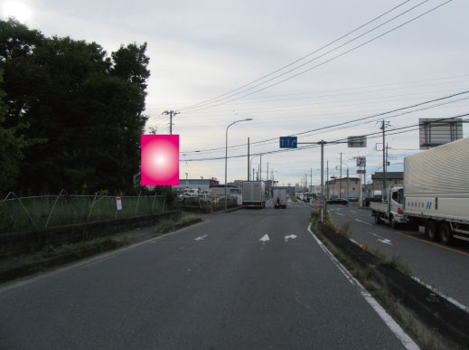 八潮市・県道54号西袋交差点先