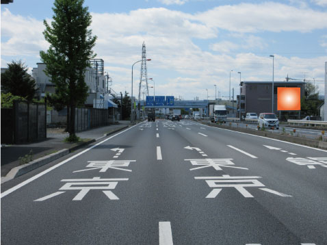 北区・R16号吉野町交差点手前